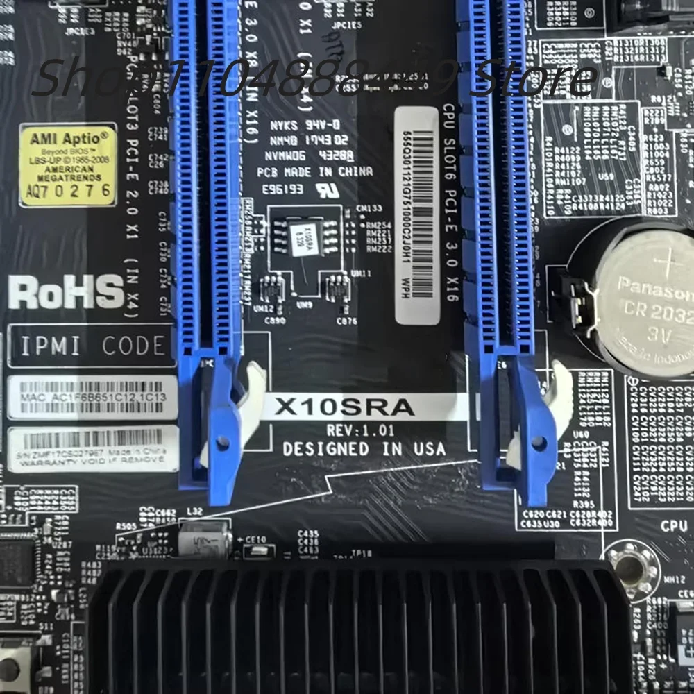 X10SRA Single Channel x99 Workstation Motherboard