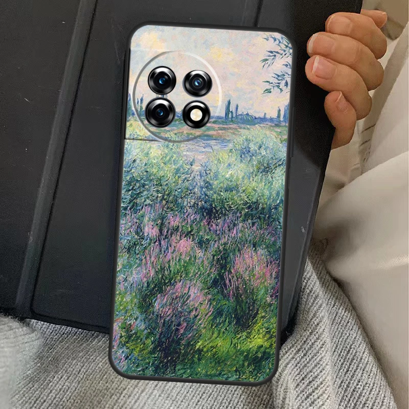 حافظة لوحة كلود مونيه لهاتف OnePlus Nord 5 CE 2 3 4 Lite N20 N30 OnePlus 15 13 12 11 10T 10R 12R 13R 13T #3