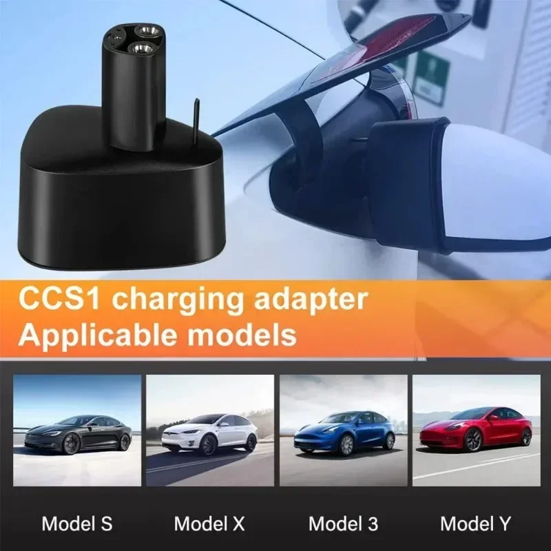 For Tesla Model 3/X/Y/S EV Charger DC Adapter CCS1 To Tesla 250KW Electric Vehicle Convertor Charging Station COMBO Converter