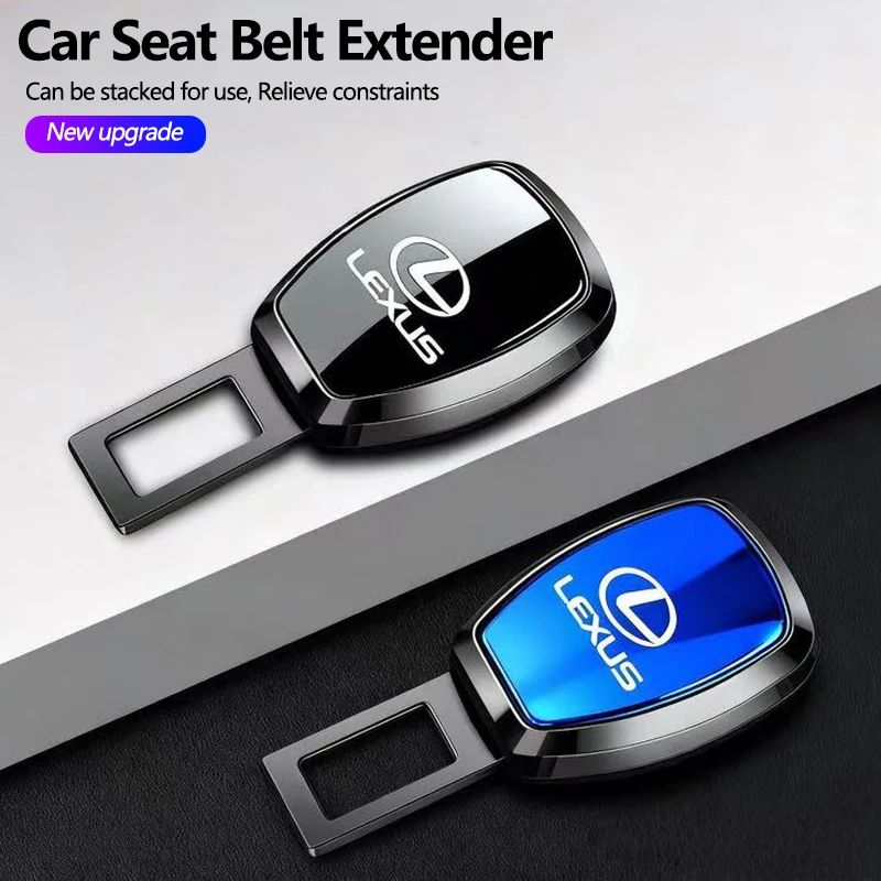 

Car Sticker Car Seat Belt Extender Seatbelt Lock Buckle Clip Plug For Lexus RX300 IS200 IS250 ES350 Ct200h UX250h NX300h RX350 G