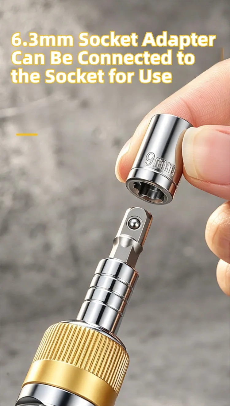 14-in-1 Multifunktions-Ratschenschraubendreher-Set, magnetische Schraubendreher-Bits, Handwerkzeug für Reparaturen, Schraubendreher-Bit-Set für Heimwerker – Detail 8