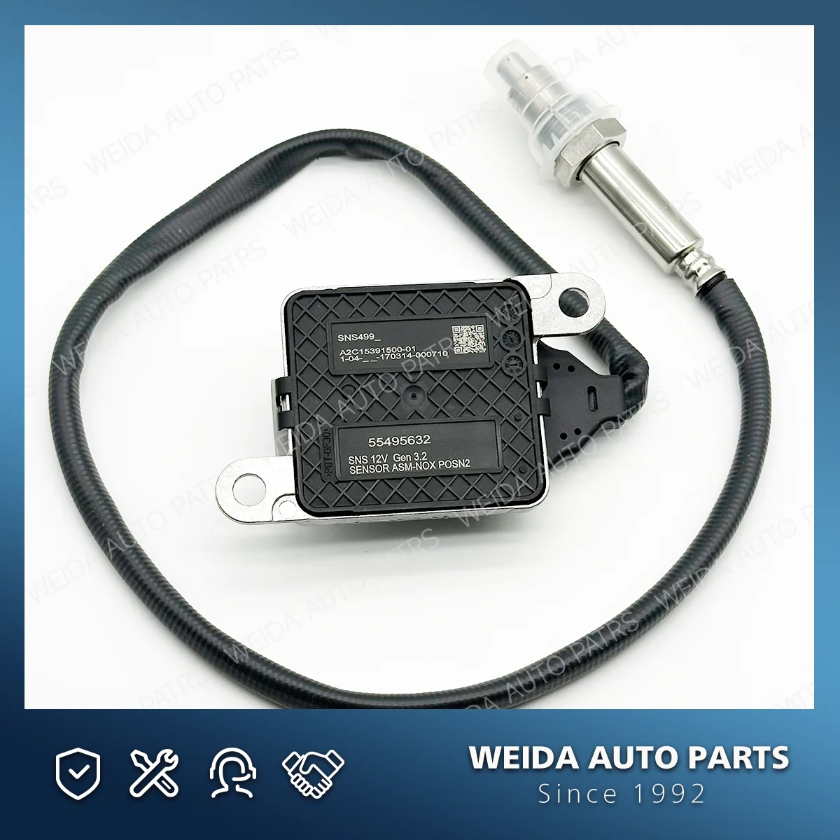 

55495632 New Nitrogen Oxide Sensor NOx Sensor For Opel VAUXHALL INSIGNIA B Z18 Grand Sports Tourer 1.6 CDTi 2017-2022