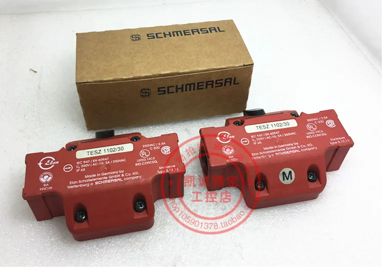 

Original Authentic SCHMERSAL Door Lock Switch TESZ1102/30 Spot Packaging Is Complete.