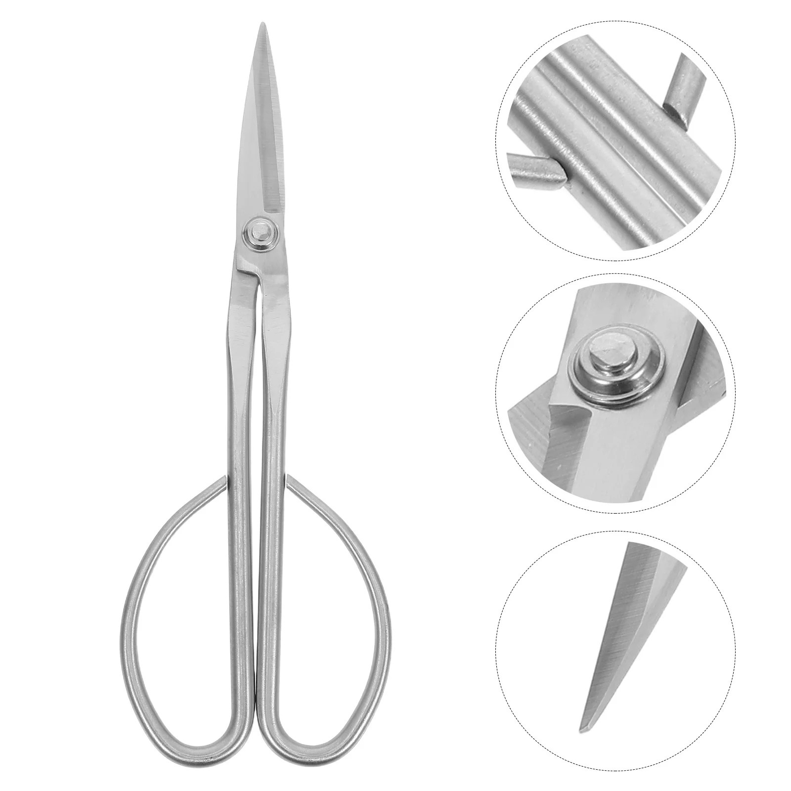 

Bonsai Garden Pruners Stainless Steel Sharp Heavy Duty Blades Ergonomic Grip Pruning Plant Shears Garden Tool Bonsai Tools