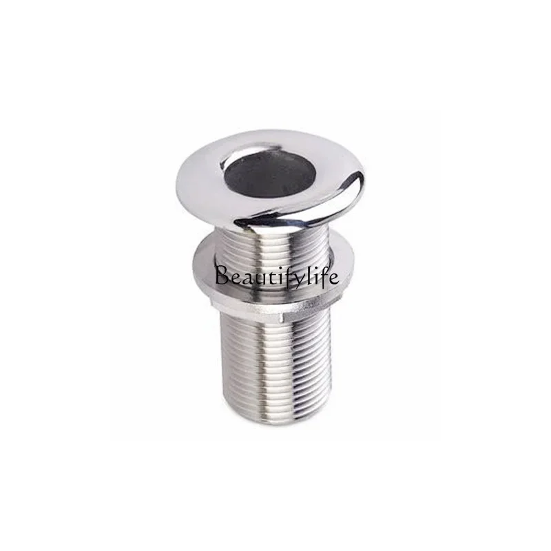 Stainless steel full thread full wire 3/8 inch water outlet ship hardware