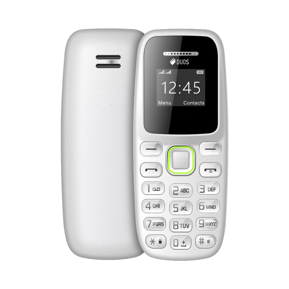 BM310 Kleine mobiele telefoons Ontgrendelde Bluetooth-oortelefoon Telefoon Lage straling Automatische oproepopname Dual SIM Kleine mobiele telefoon