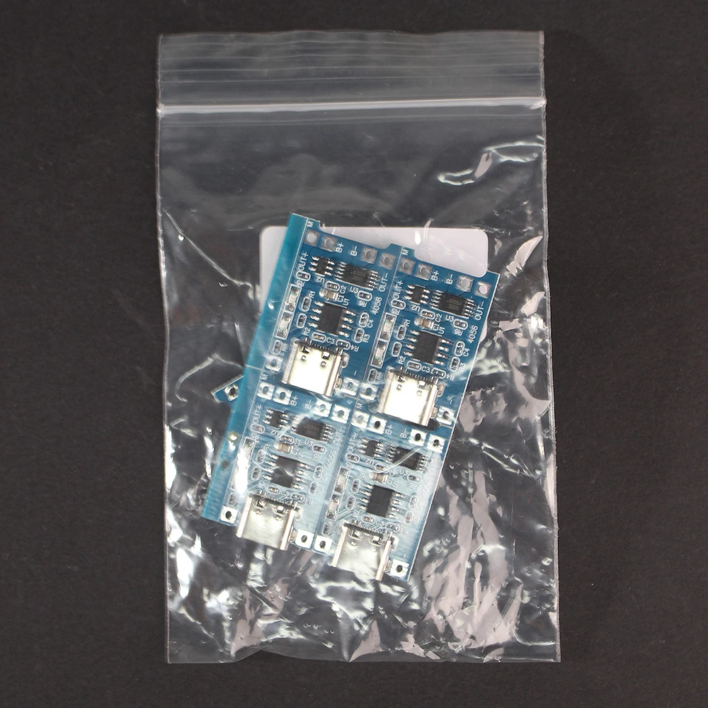 5 Stück Typ-C USB Micro USB 5V 1a Batterie lade karte Batterie au Lithium Lade modul Schutz Doppel funktionen