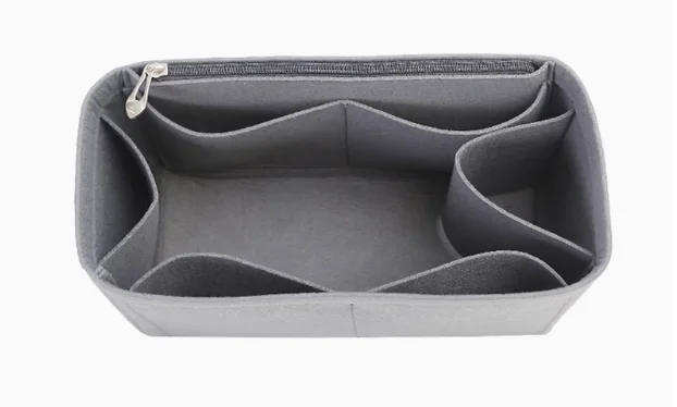 Organizador de bolsa de inserción para Monogramm Sac Noe Grande Noe BB Petit Nm Nano, bolso interior de lujo para mujer, moldeador de forro de bolsas de cubo