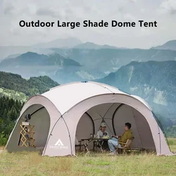 New 8-10 People Round Dome Tent Large Outdoor Luxury Camping Tent Family Travel Picnic Park Shade Fishing Tent Garden Supplies