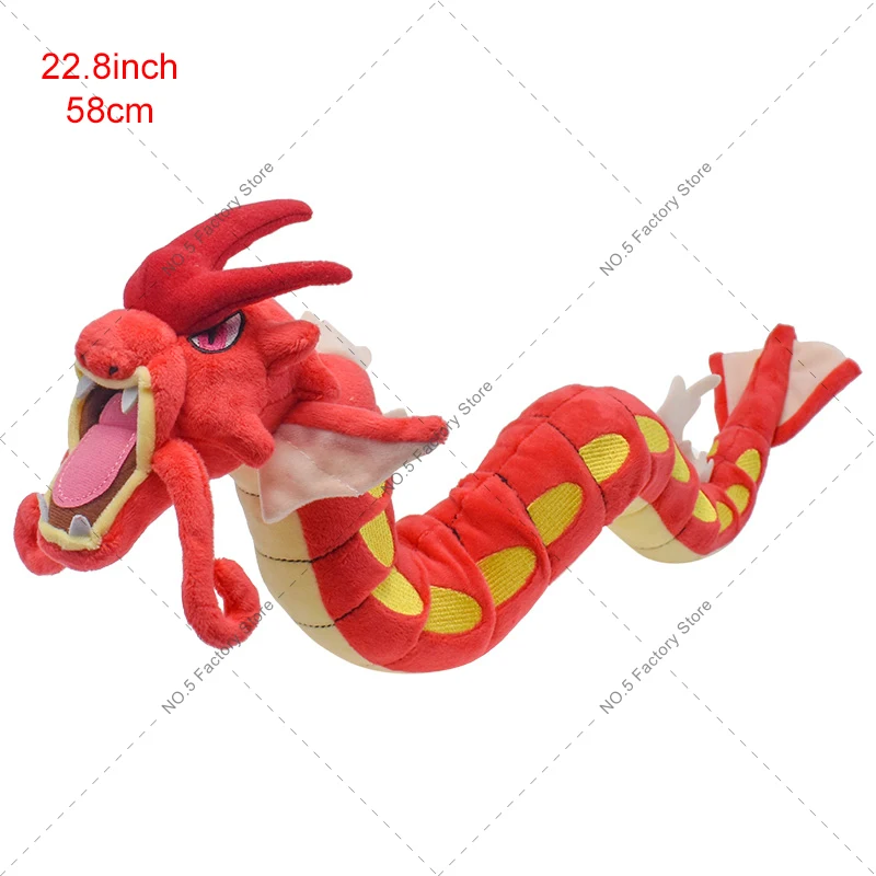 Pokemon Plüsch Kawaii Glänzender Gyarados Plüschpuppe Magikarp Evolution Stofftier Spielzeug Geburtstag Festival Geschenk – Detail 2