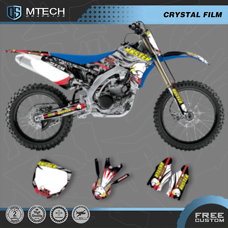 

DSMTECH Motorcycle Graphics Decals Stickers Kits For YAMAHA YZF450 YZ450F 2010 2011 2012 2013 009