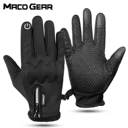 Impermeabile tattico inverno ciclismo guanto in pile combattimento tiro escursionismo caccia sport Touch Screen guanto guanti Full Finger Men