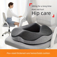 Anti-pressure cushion, suitable for office/home chairs, cars, wheelchairs, to relieve hip pain from long-term sitting.