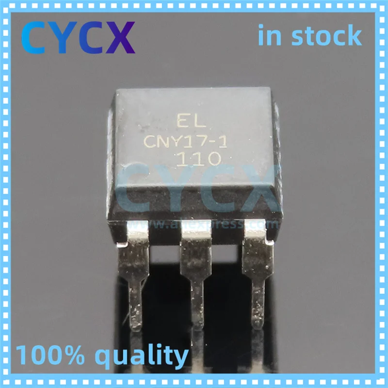 CNY17-2 CNY17F-1 DIP-6 Optocoupler, isolator chip Brand-new, original, off the shelf