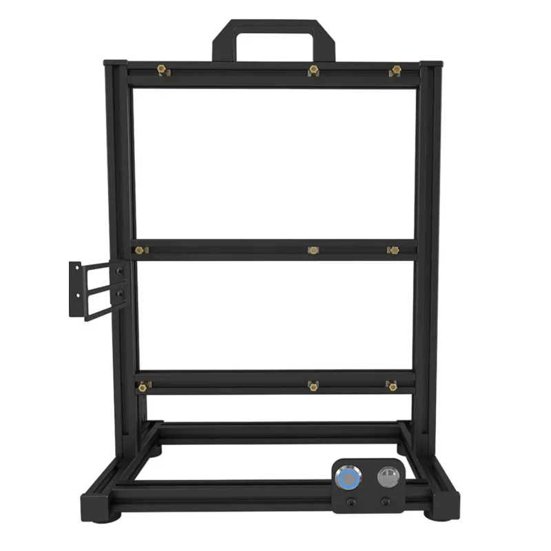 Open Rack Gamer Cabinet ATX MATX ITX Motherboard Gaming Computer Chassis All Aluminum Fan Water Cooler Cooling Desktop Case DIY