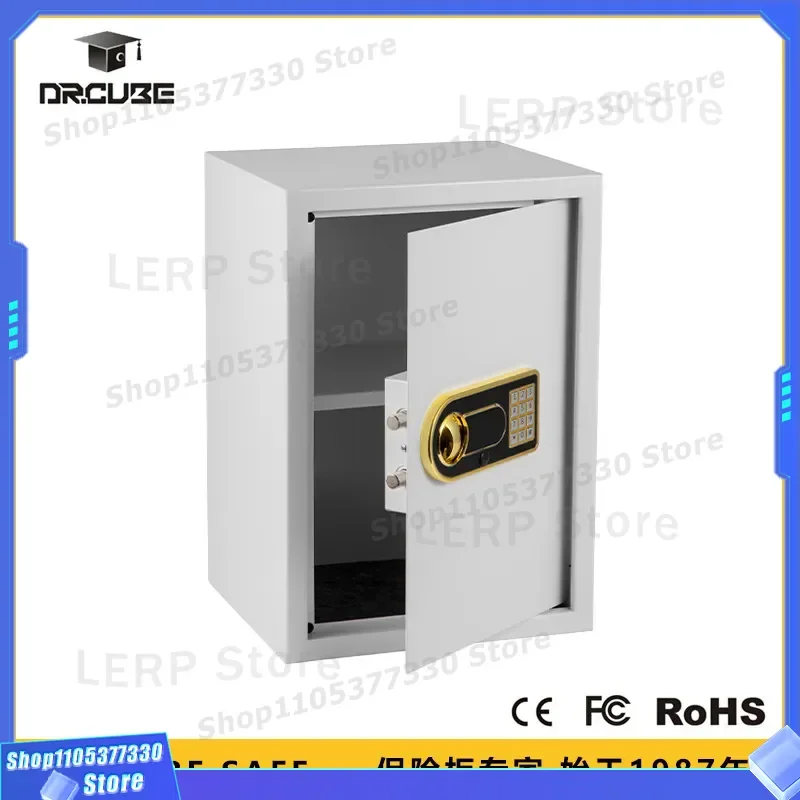 Medium Safe 50EB Model All Steel Anti Theft Electronic Code Lock Home Wardrobe Private Security Box for Office Use All Steel