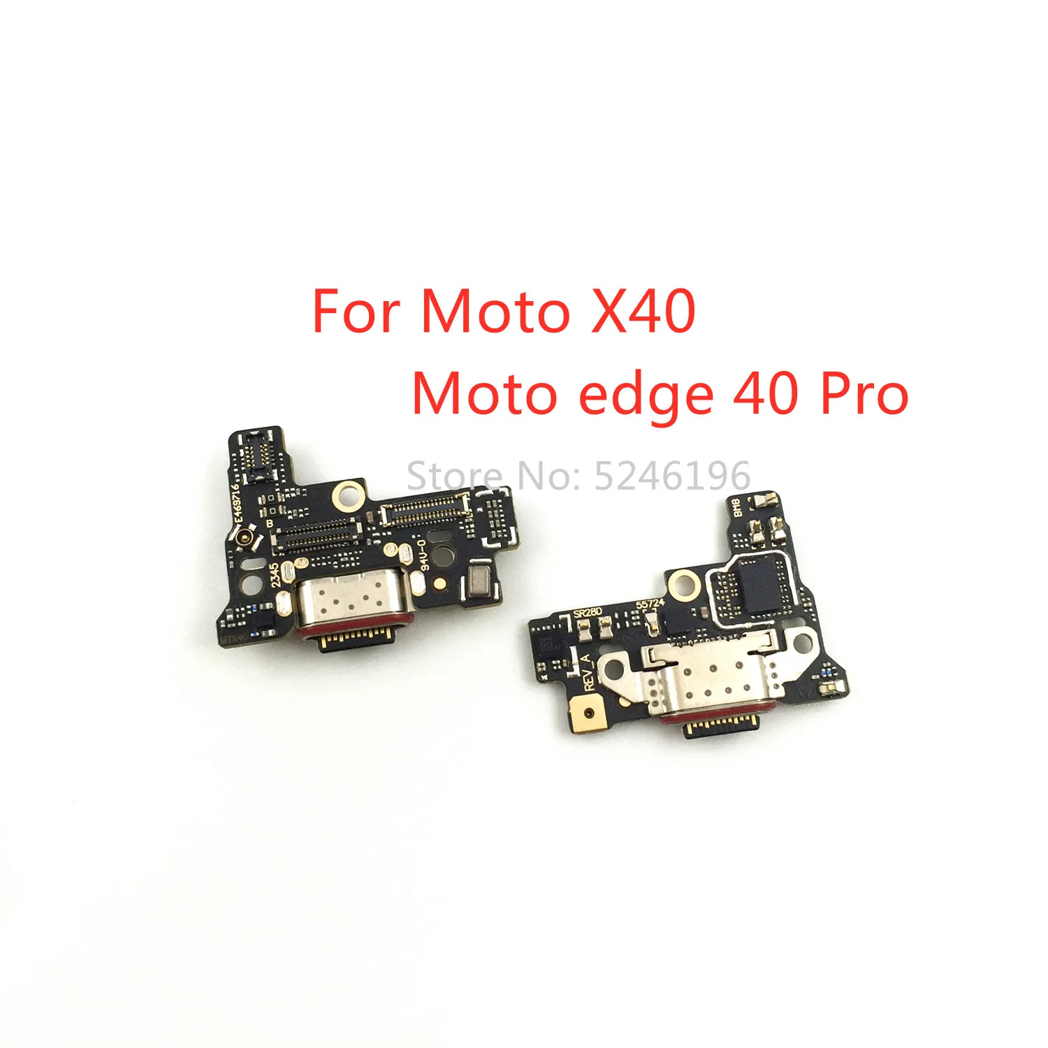 

1pcs USB Charging Port Base Connector For Motorola Moto X40 Motorola Moto edge 40 Pro XT2301 Replace Part