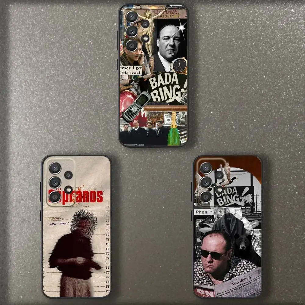 

Film The S-Sopranos Phone Case For Samsung S 25,24,23,22,30,21,10,9,Ultra,Plus,Lite,FE,4,5 G Soft Black Case