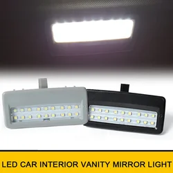 2 pezzi LED interni visiera parasole specchio cosmetico luci per BMW serie 5 F07 F10 F11 serie 7 F01 F02 F03 F04 accessori auto