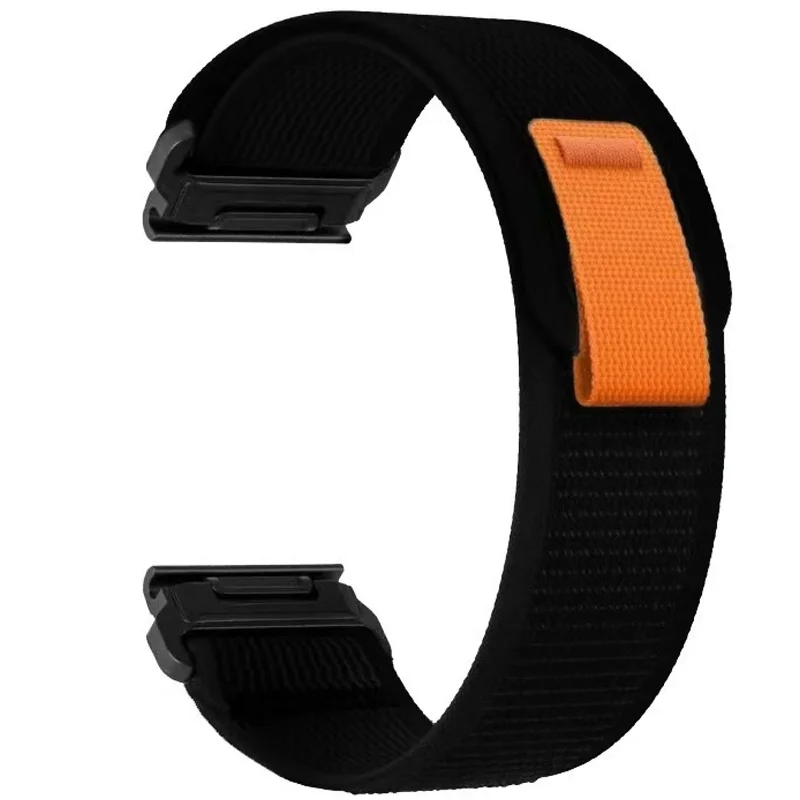 Trail Loop Quick Fit 26mm 22mm 20mm Armband für Garmin Quatix 8/Tactix 8/Fenix 8 E 7 7X 7Pro S 6 6X Nylon-Armband für Enduro 3 2