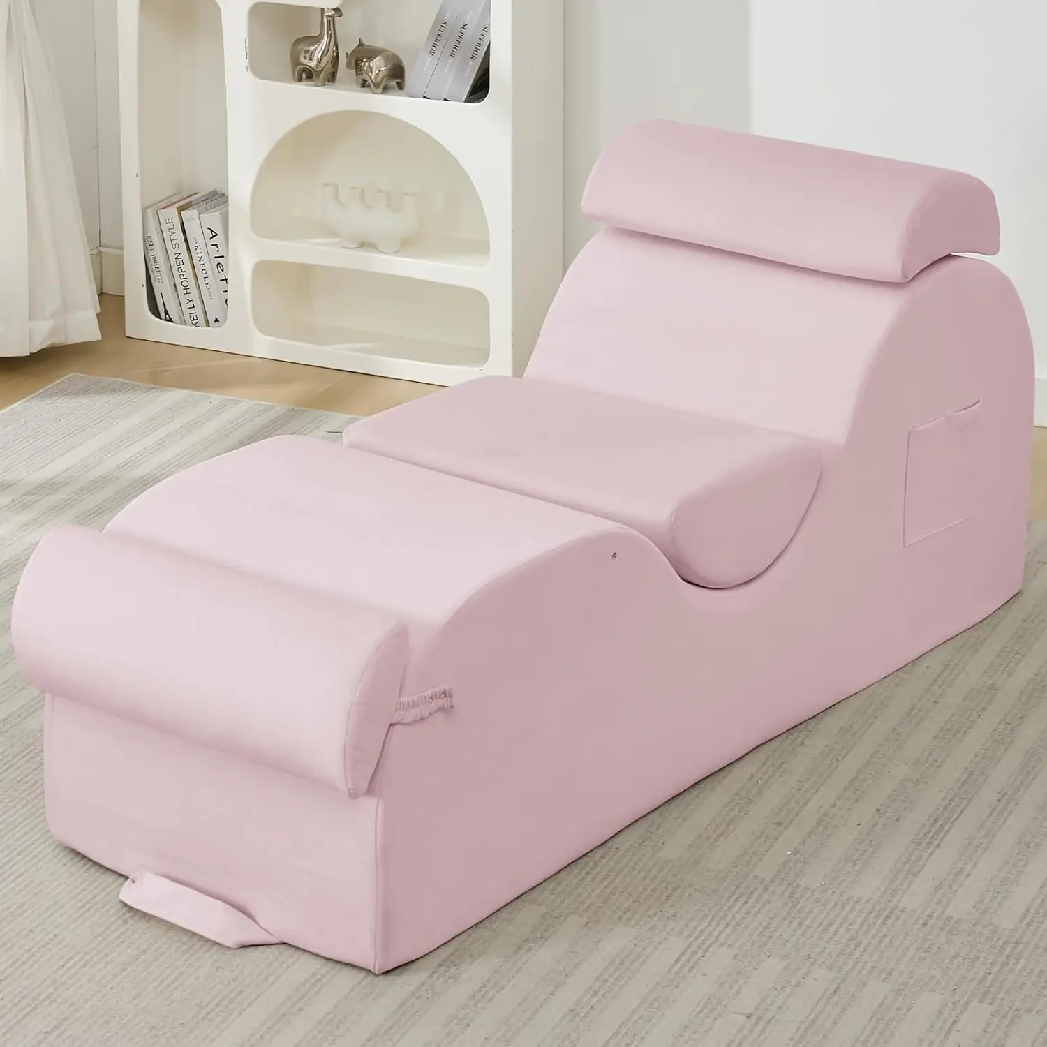 Modern Design Sports Ergonomics S Curved Lounge Chair Interior Living Room Bedroom Sofa Yoga Chair