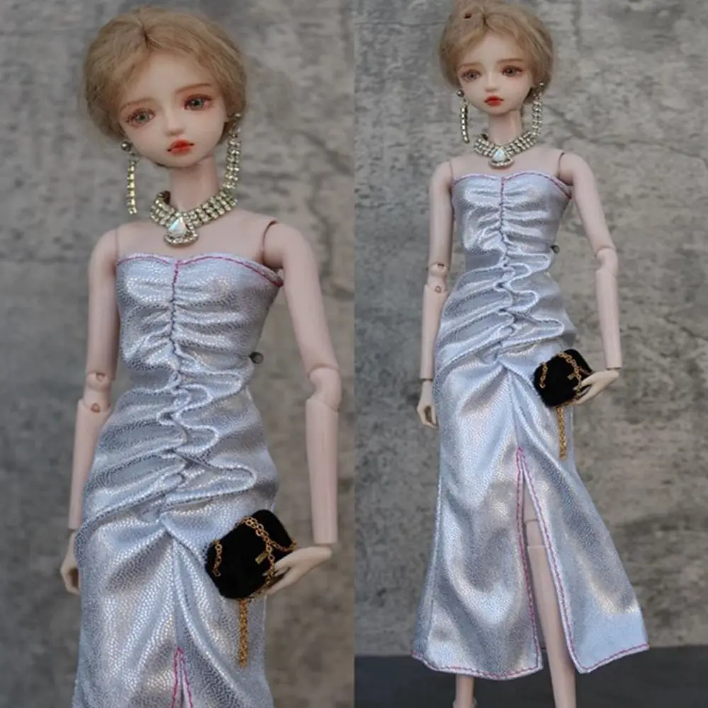 

New Fashion Doll Party Clothes Casual Wears Elegant Doll Dresses 10 Styles PU Leather Coat 11.5" Doll/1/6 BJD Dolls