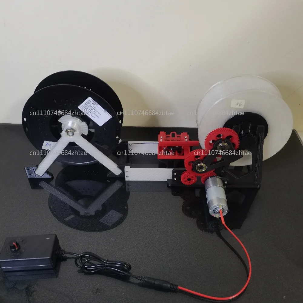 Hand-Cranked 3D Filament Winder, Manual Spool Wrapping Tool for 3D Printing Filament