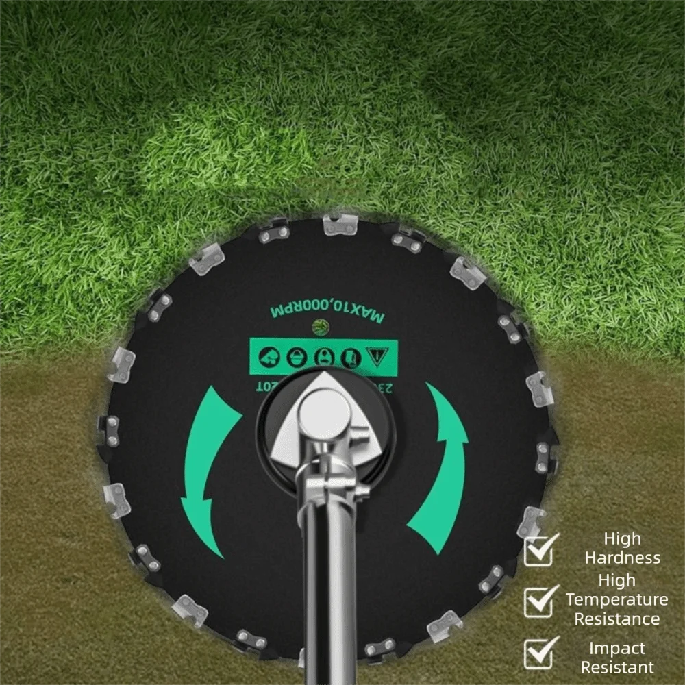 Tool 9 Inch Tooth Mower Tool Heavy Duty 20 Teeth Brush Cutter Dependable Tree Cutting Tool Trimming Trees