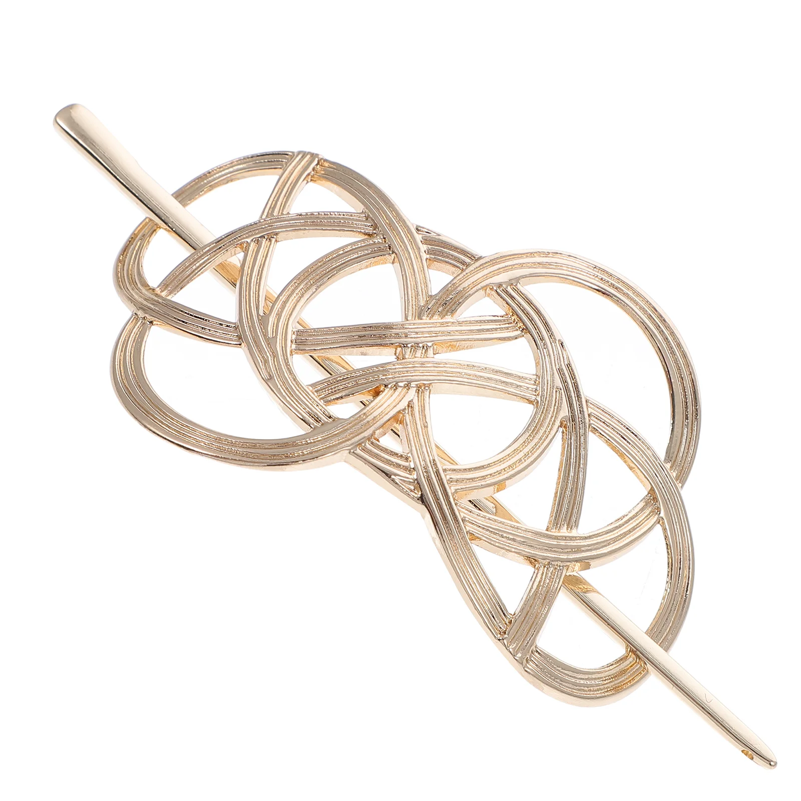 Silver Hair Accessories Hairpin Retro Stick Girl Ornament Leaf Alloy Golden Accessory Bride