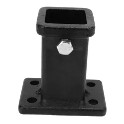 2in Trailer Hitch Receiver Adapter Bolt On Receiver Tube Steel Hook Base Universal For Pickup Trucks