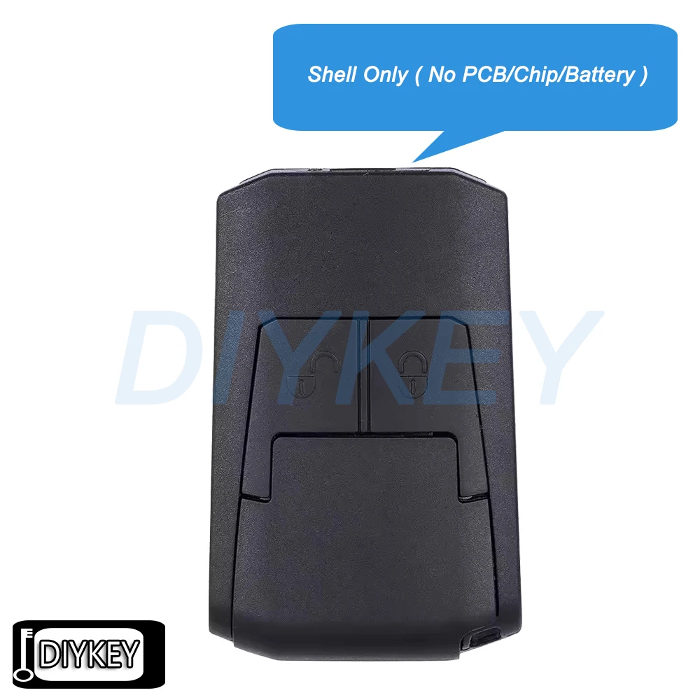 

2-кнопочный чехол HU64 Blade Flip с дистанционным управлением, автомобильный брелок, сменный чехол для Mercedes Benz Actros Antos Truck