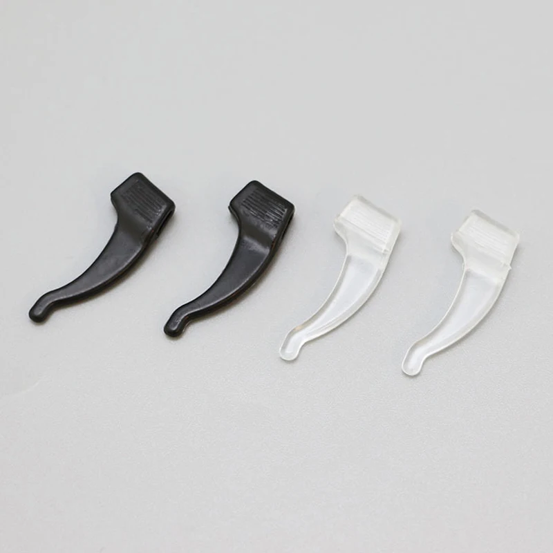 10pairs Anti-slip Silicone Ear Grips Glasses Eyeglasses Leg Ear Hook Stopper Bracket Fastener Accessories Temple Holder image 5
