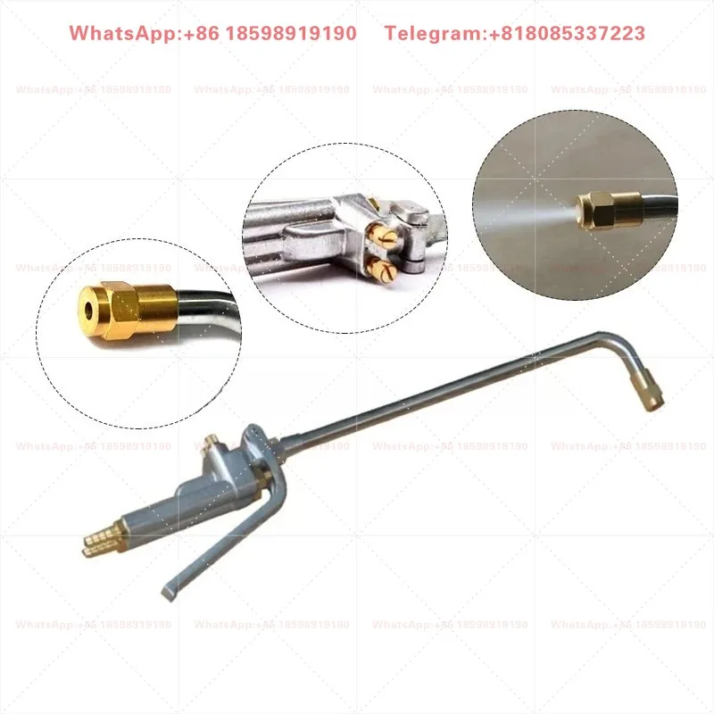 Single Pipe Die-casting Mold Release Agent Two-position Self-priming Spray Gun Casting and Forging Water Oil Spray Gun