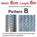 8 cm x 6 m B