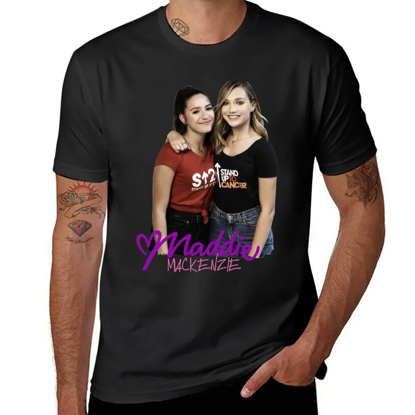 Maddie & Mackenzie Ziegler T-Shirt oversizeds anime tshirt mens champion t shirts