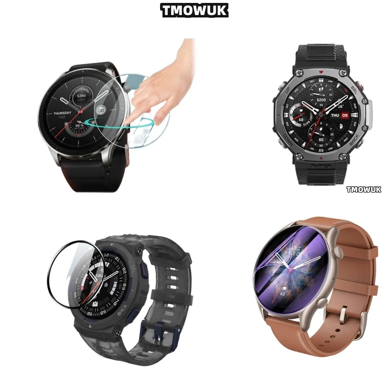 

For Amazfit GTR Cheetah Pro Active Edge Balance 2 Falcon - Oil-Resistant Smooth Touch Surface