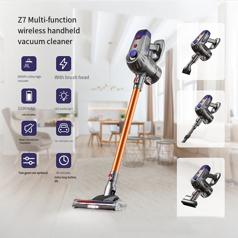 

Cordless Stick Vacuum Cleaner 150W 9000pa 40 Mins Runtime Handheld Wireless Household Stick Vacuums Electric Brooms Cleaners