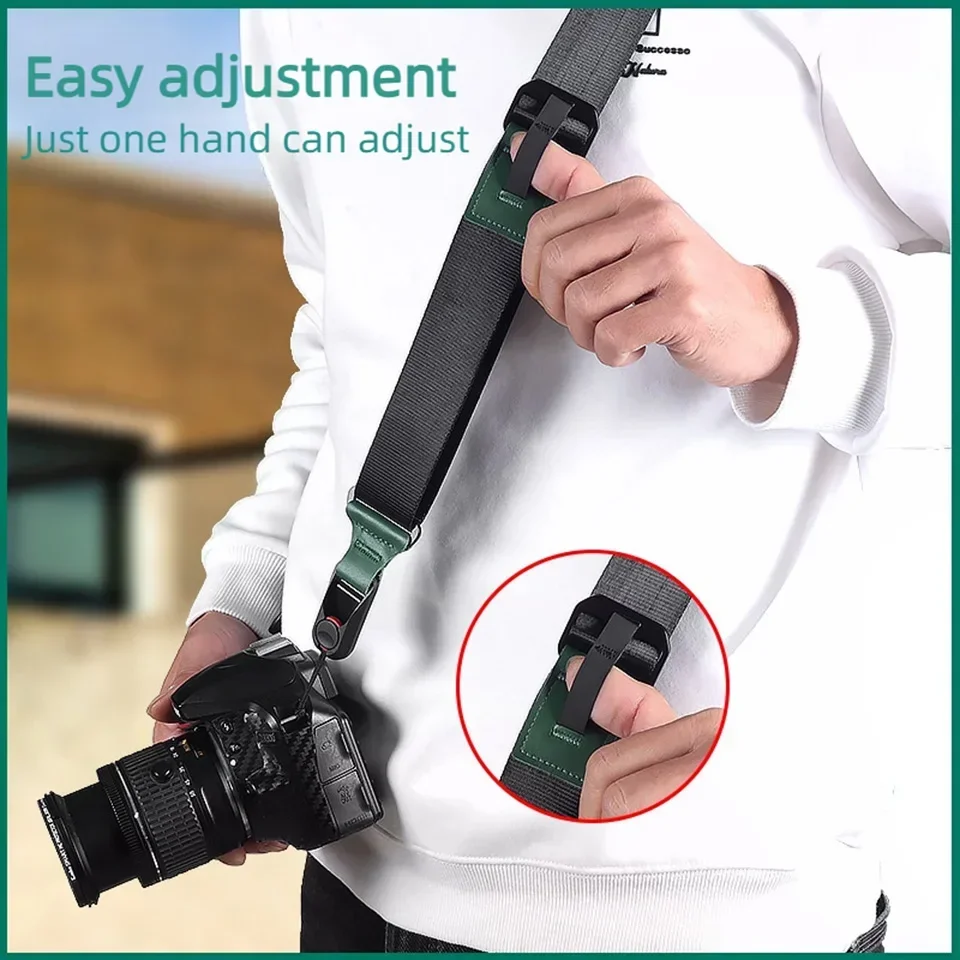 Multifunctional Camera Shoulder Strap Quick Release Belt For Canon EOS R5 R6 Nikon Z7 Z6 Sony A6400 A7M4 A7C Fuji XT4 Micro DSLR