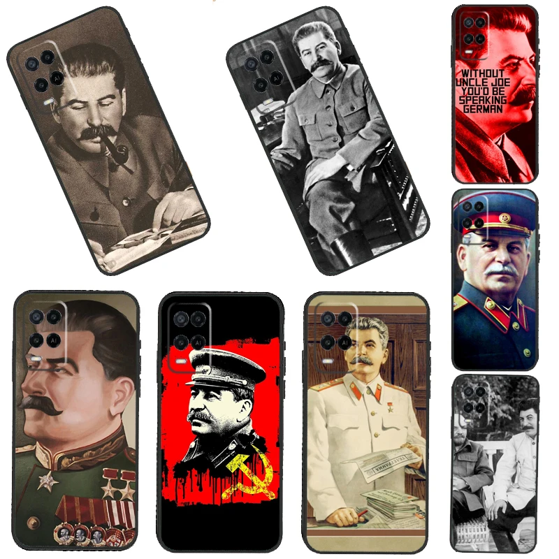 USSR Joseph Stalin Back Cover For OPPO A5 A9 2020 Case For OPPO A94 A74 A54 A31 A53 A53S A83 A91 A52 A72 A15