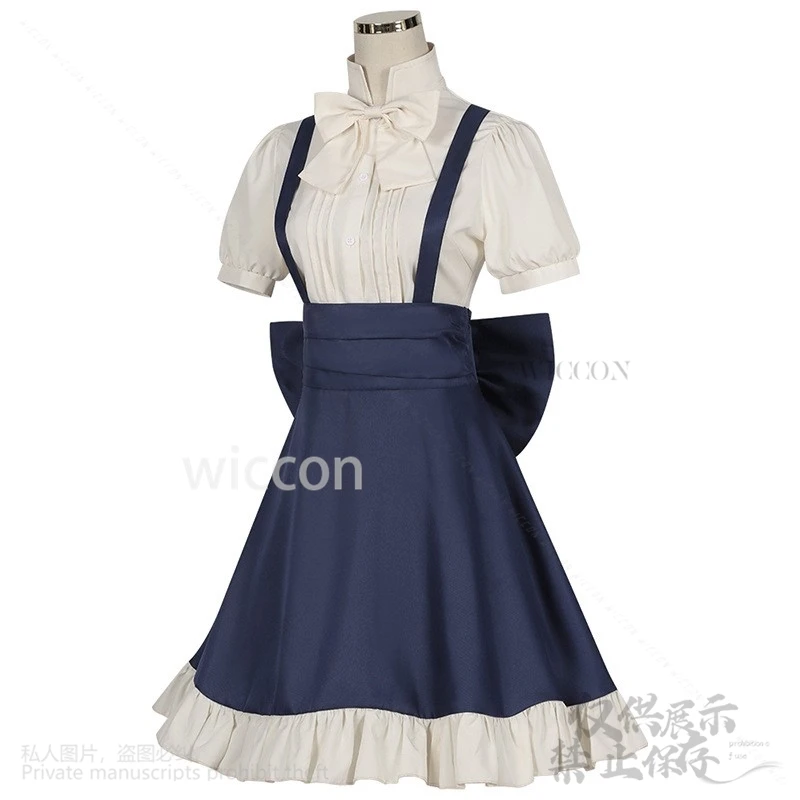 Anime Game Magic Maker Marie Cosplay Costume Dress Lolita Wigs Loli For Girls Woman Halloween Christmas Party Cos Customized