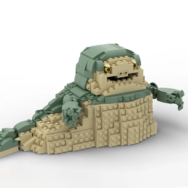 1082 قطعة MOC جابا ذا هت ستار معركة نموذج اللبنات لعبة العمارة تجميع هدية الكريسماس لتقوم بها بنفسك الإبداعية الاطفال عيد ميلاد #2