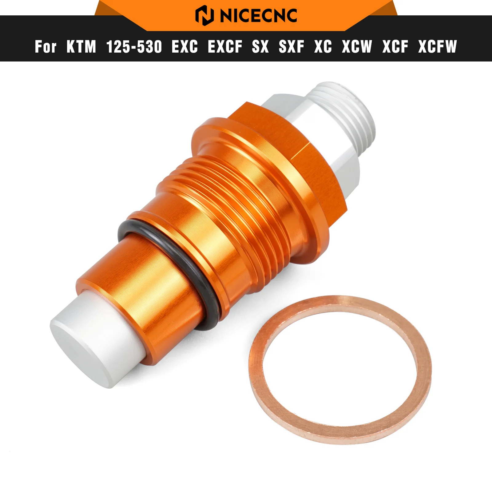 

NICECNC Timing Cam Chain Tensioner For KTM EXC-F 350 2011-2023 EXC-F 250 SX-F 250 XC-F 250 2017-2022 Husqvarna FE 350 2014-2022