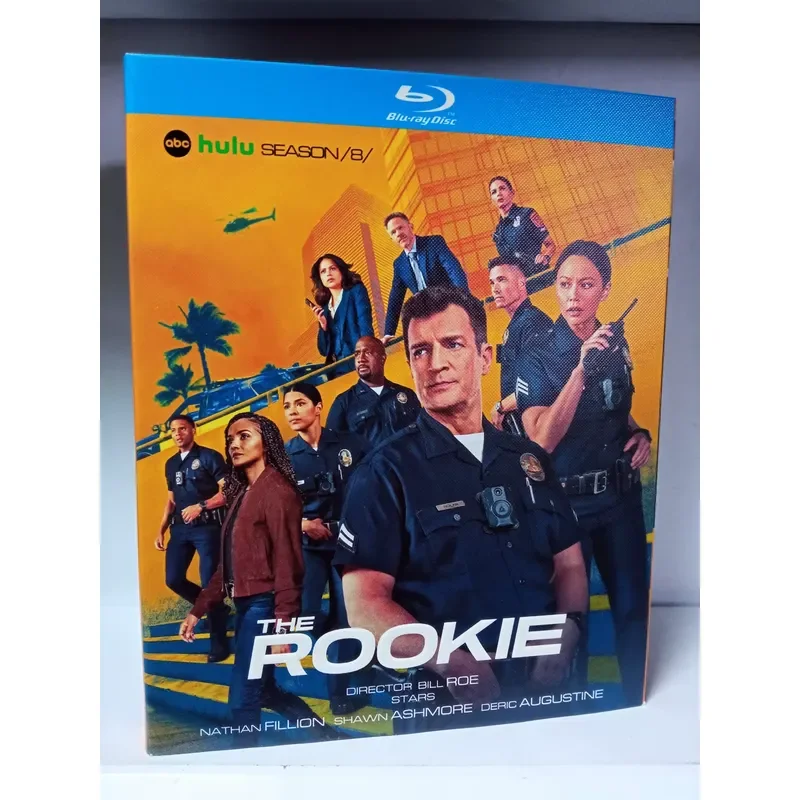 Blu-ray Cainiao Old Police Season 8 3-disc Pack High Definition Image Quality Blu-ray Player Support