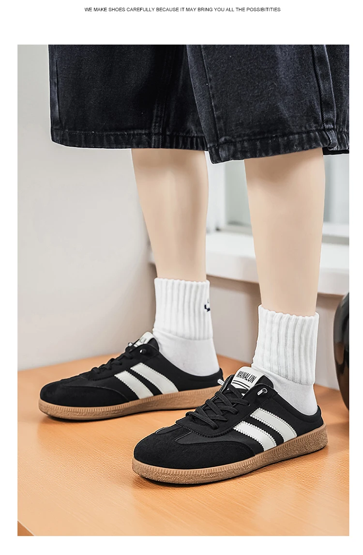 Modische Halbschuhe für Herren, Sommer-Slipper, große Größe 48, Herren-Freizeitschuhe, bequeme Slip-on-Sneaker für den Außenbereich, Herren-Mules – Detail 19