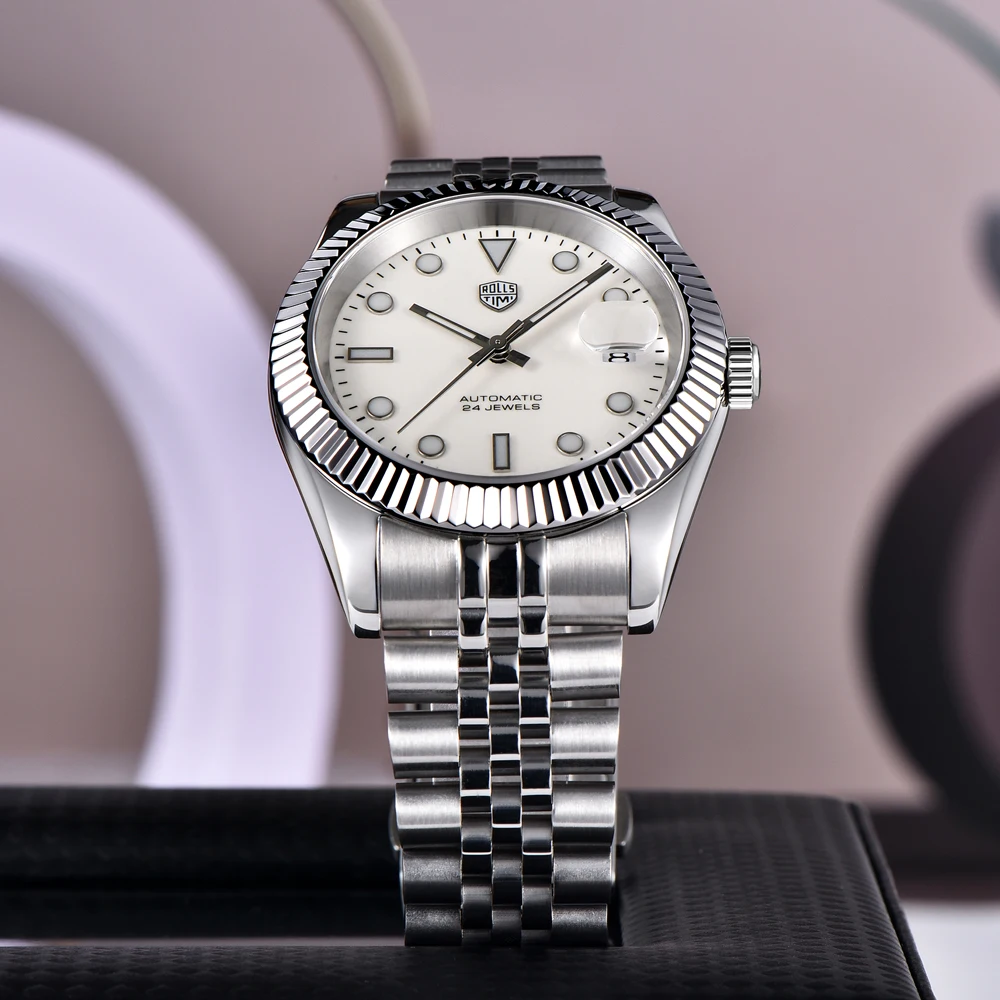 Men's Watch DD40NH35A Men's Luxury Automatic Mechanical Watch Rollstimi2024AR Sapphire Crystal Watch Men's 100 Meters Waterproof