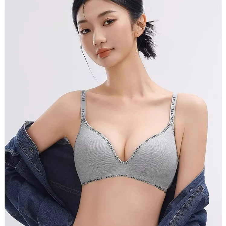 Neue Push-up-BHs für kleine Brüste, rutschfeste, gepolsterte BHs für Damen, Jugendliche, Push-up-BH ohne Polsterung, Alltags-BH, kabelloser T-Shirt-BH