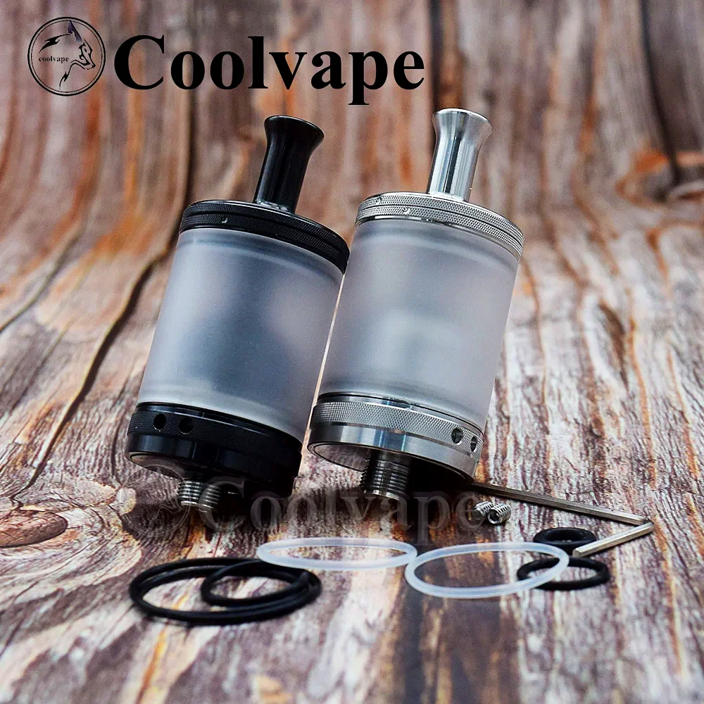 

Wolfcoolvape Taifun GTR RTA 23mm Atomizer vape Rebuildable Dripping 316ss 4ml Taifun GTR mtl RTA Tank Atomizer