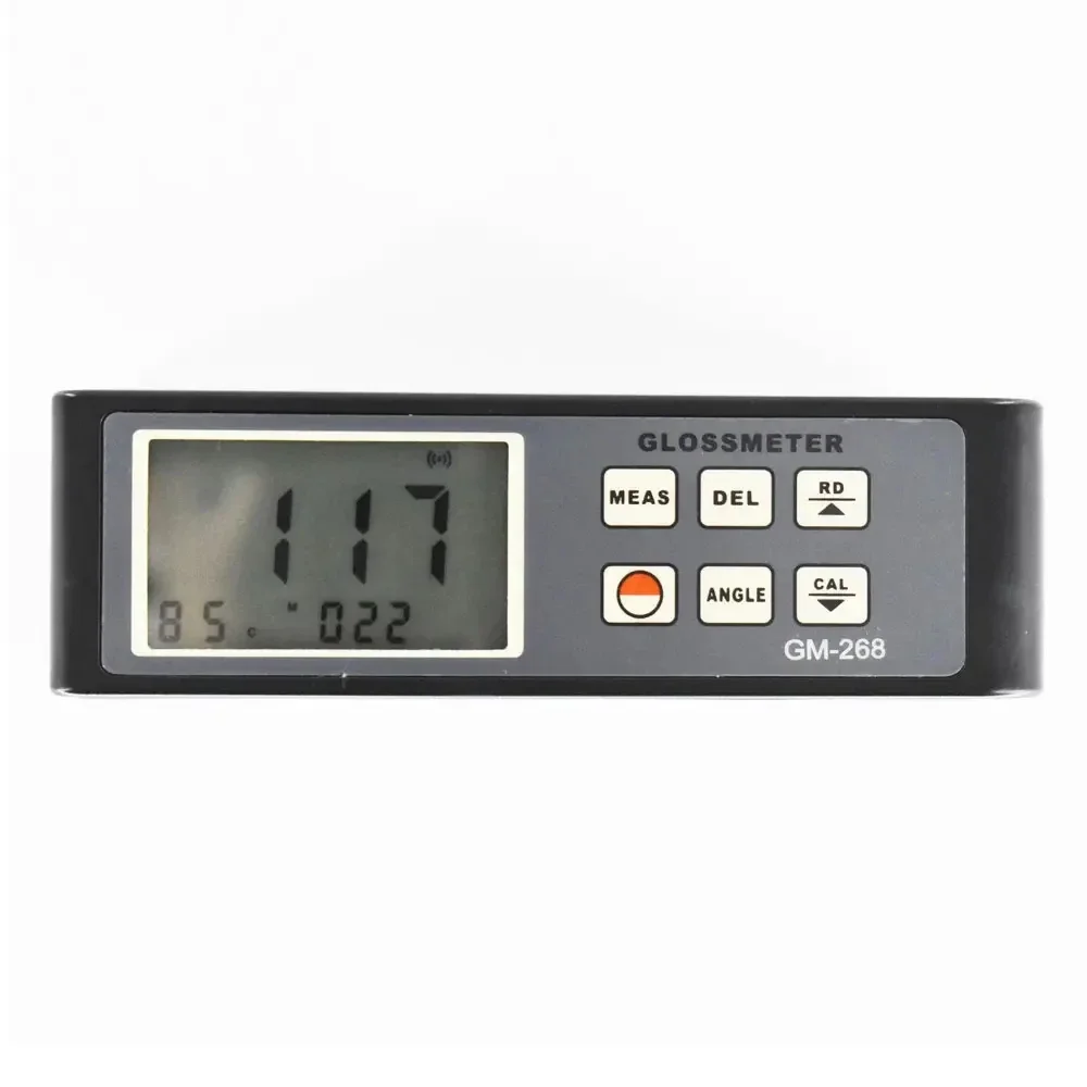 HEDAO GM-268 4 Digits Backlit LCD Gloss Meter 20/60/85 Digital Gloss Meter Multi-Angle Glossmeter