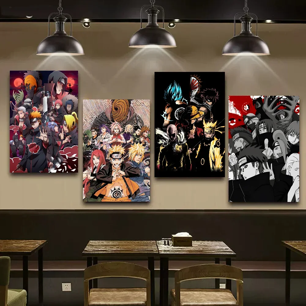 

Japan Anime Naruto Kakashi Poster Canvas Painting Wall Art Home Decoration Picture Prints Modular Modern Living Room Frameless