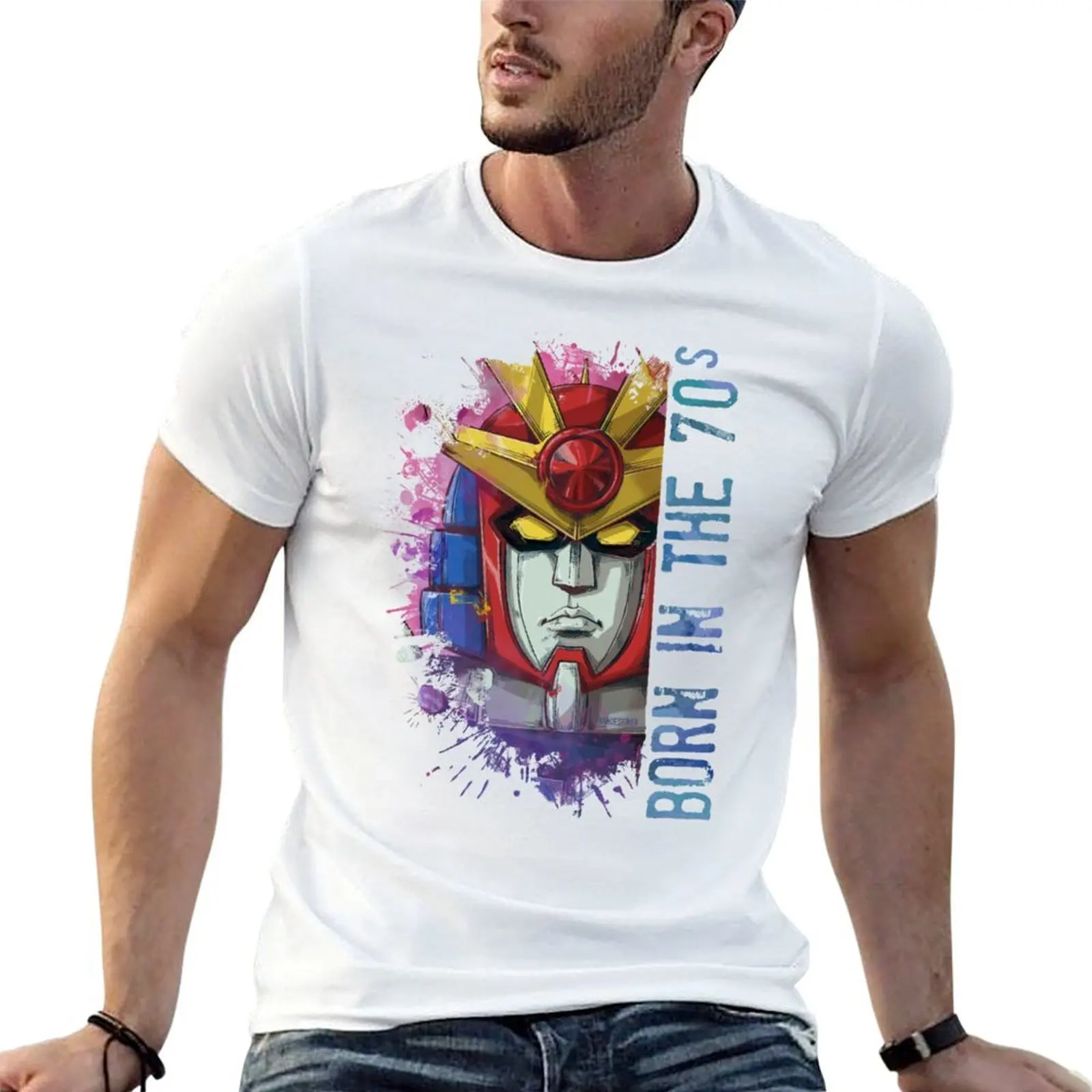 

DAITARN 3 - Daitan III - Born In The Seventies T-Shirt man t shirt designer mens graphic t shirts cotton t shirt pack T-shirt
